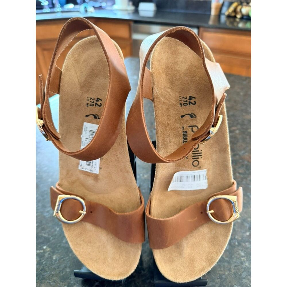 Birkenstock Papillo - Soley Ring Buckle Wedge - Size 42 (L11/M9) - NWT!